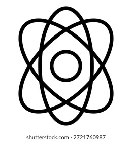 Estilo de Ícone de Energia Cósmica de Design de Vetor