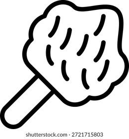 Diseño de Vector Algodón Caramelo Icon Style