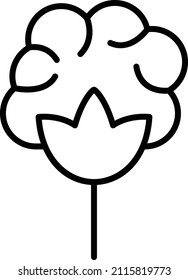 Vector Design Cotton Icon Style