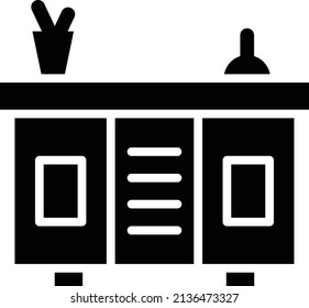 Estilo del icono del escritorio del contador de diseño del vector