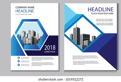 vector design cover book. brochure business template. background layout annual report