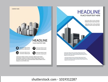vector design cover book. brochure business template. background layout annual report