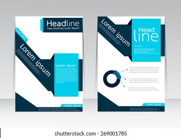 Vector design for cover brochure flyer magazine poster in A4 size