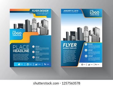 vector design for cover, layout, brochure, magazine, catalog, and flyer