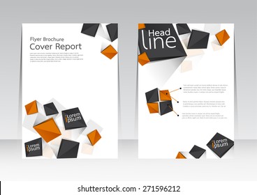 Vector design for Cover  Report Annual Brochure Flyer Magazine Poster in A4 size