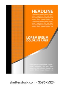 Vector design for Cover Report Annual Brochure Flyer Poster
