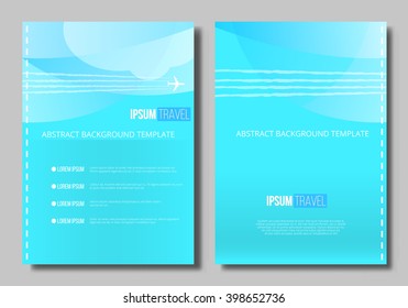 Vector design for Cover Report Annual Brochure Flyer Magazine Poster Catalog in A4 size. EPS10.