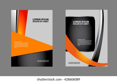 Vector design for Cover Report Annual Brochure Flyer Poster
