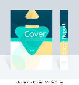 Vector design  Cover Report Brochure Flyer Banner template.