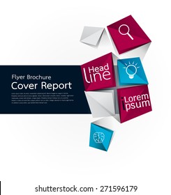Vector design  for Cover  Report Brochure Flyer Magazine Poster Website Background texture