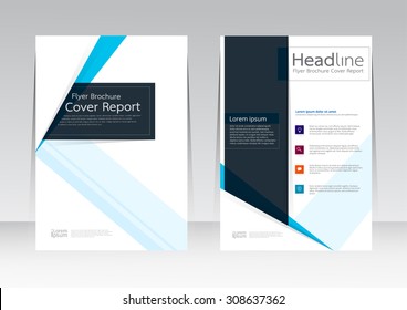 Vector design for Cover Report Brochure Flyer Poster in A4 size