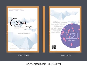 Vector design for Cover Report, Brochure, Flyer, Poster in A4 size