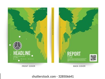 Vector design for Cover Report, Brochure, Flyer, Poster in A4 size
