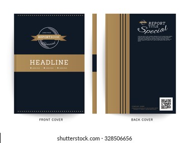 Vector design for Cover Report, Brochure, Flyer, Poster in A4 size
