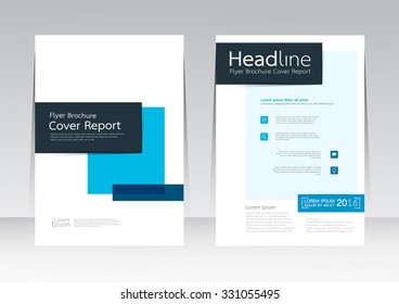 Vector design for Cover Report Brochure Flyer Poster in A4 size