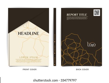 Vector design for Cover Report, Brochure, Flyer, Poster in A4 size