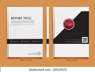 Vector design for Cover Report, Brochure, Flyer, Poster in A4 size
