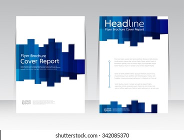 Vector design for Cover Report Brochure Flyer Poster in A4 size