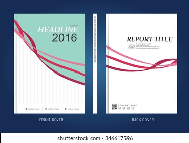 Vector design for Cover Report, Brochure, Flyer, Poster in A4 size