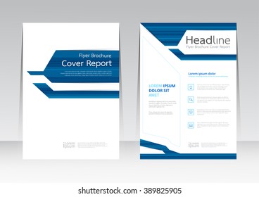 Vector design for Cover Report Brochure Flyer Poster in A4 size
