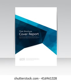 Vector design for Cover Report Brochure Flyer Poster in A4 size
