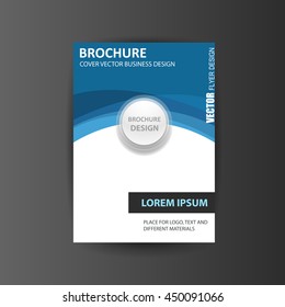 Vector design for Cover Report Brochure Flyer Poster in A4 size