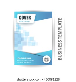 Vector design for Cover Report Brochure Flyer Poster in A4 size