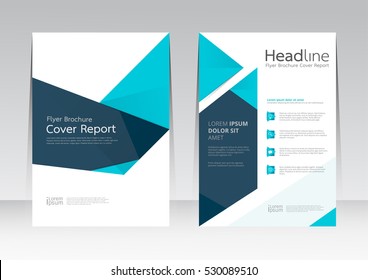 Vector design for Cover Report Brochure Flyer Poster in A4 size