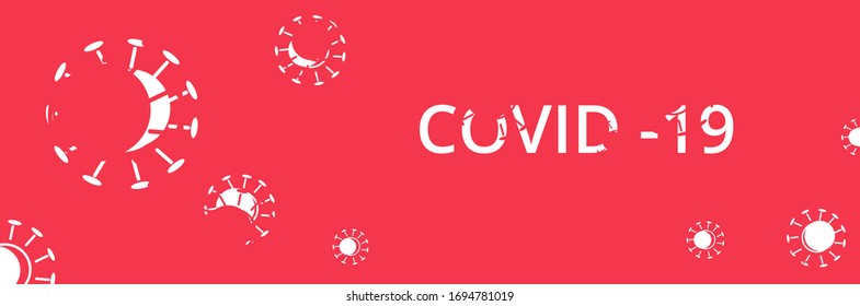 Vector design COVID-19 Coronavirus concept.
