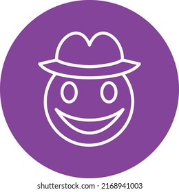 Vector Design Cowboy Icon Style