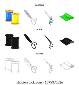 Vector design of craft and handcraft logo. Collection of craft and industry vector icon for stock.