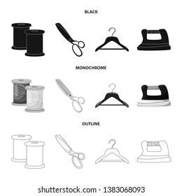 Vector design of craft and handcraft symbol. Collection of craft and industry vector icon for stock.