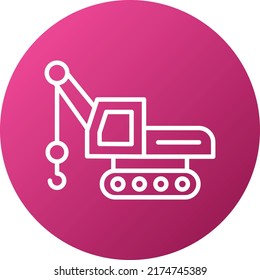 Vector Design Crane Icon Style