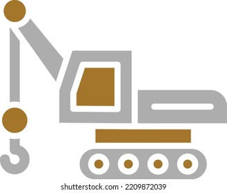 Vector Design Crane Icon Style