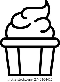 Vector Design Creamy Craze Icon Style