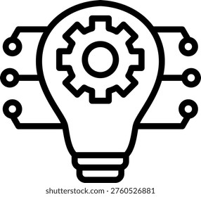 Vector Design Creative Gear Icon Style
