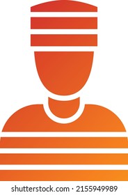 Vector Design Criminal Icon Style