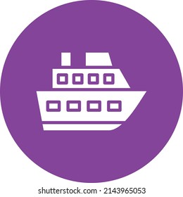 Vector Design Cruise Icon Style