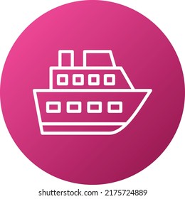 Vector Design Cruise Icon Style