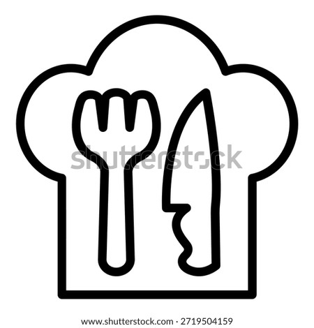 Vector Design Culinary Artistry Icon Style