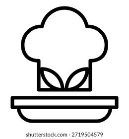 Diseño de Vector Culinary Crafter Icon Style