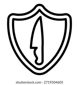 Vektordesign Kulinarische Wache Symbolstil