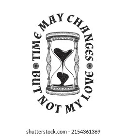 Vector Design Cult Hourglass Illustration