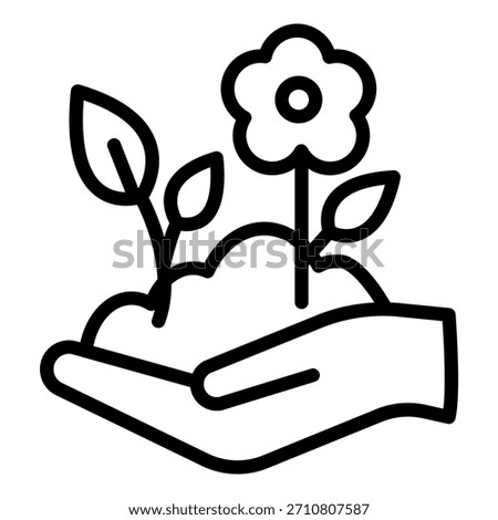 Vector Design Cultivation Icon Style