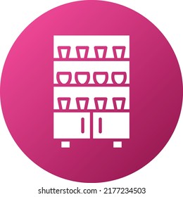 Vector Design Cupboard Icon Style