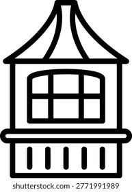 Vector Design Cupola Icon Style