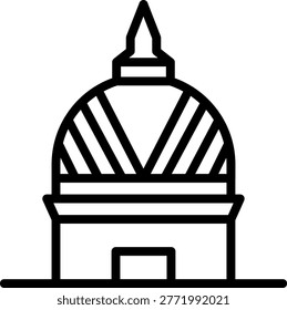 Vector Design Cupola Icon Style