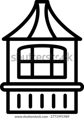 Vector Design Cupola Icon Style