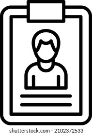 Vektordesign-Curriculum-Stil