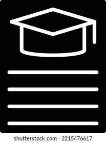 Vektordesign-Curriculum-Stil